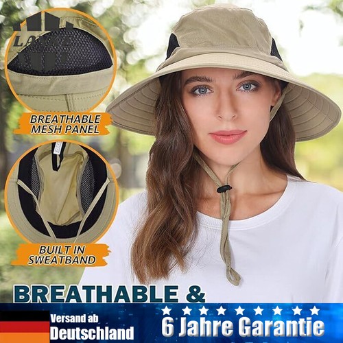 Schutz breite krempe safari - uv,