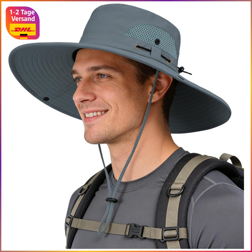 Sonnenhut herren breite krempe - herren,