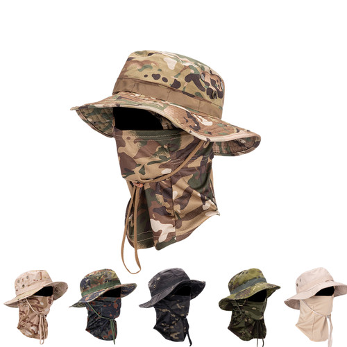 Herren camouflage buschhut - camouflage,